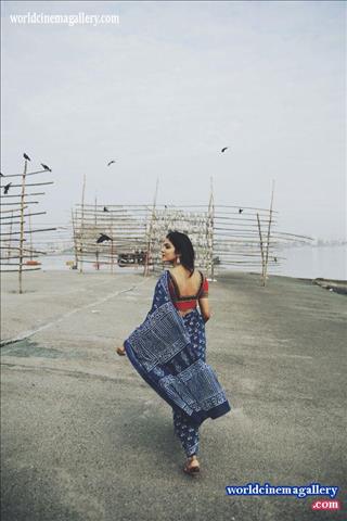 Malavika Mohanan Saree Stills