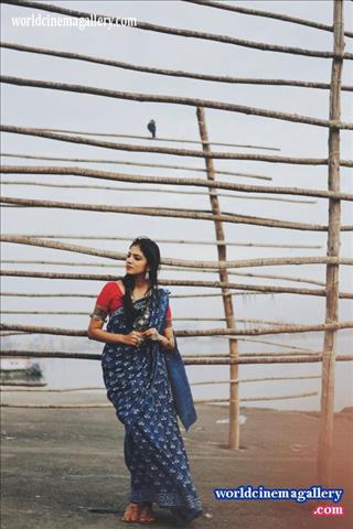 Malavika Mohanan Saree Stills