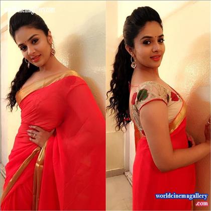 Actress in Saree 