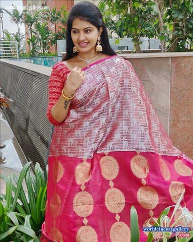 Rachitha Mahalakshmi Saree Stills