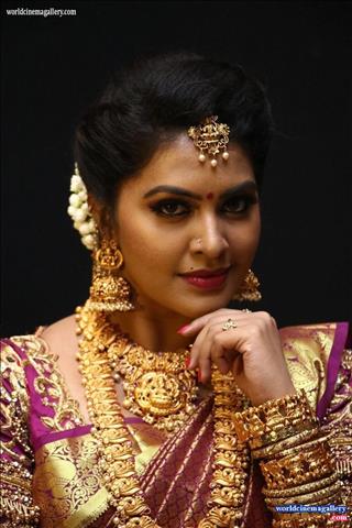 Rachitha Mahalakshmi Saree Stills