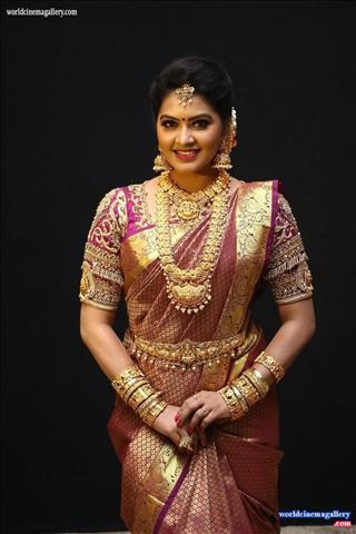 Rachitha Mahalakshmi Saree Stills