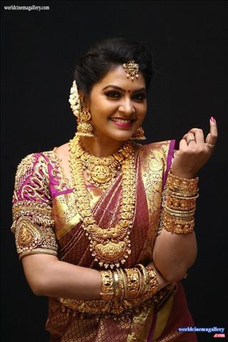 Rachitha Mahalakshmi Saree Stills