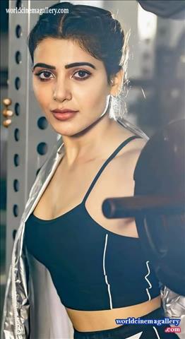 Samantha Akkineni Gym Hot Stills