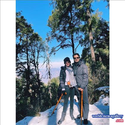 Kajal Aggarwal Honeymoon  stills