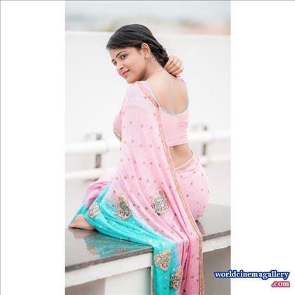 Subiksha Saree Stills - World Cinema Gallery