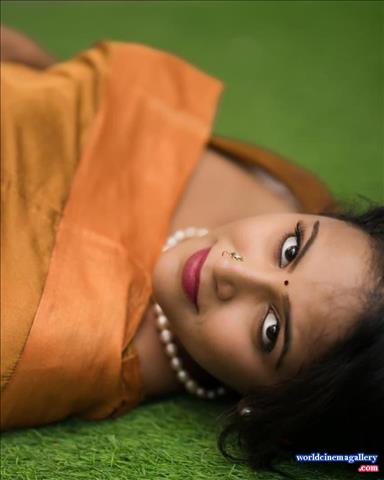 Subiksha Saree Stills - World Cinema Gallery