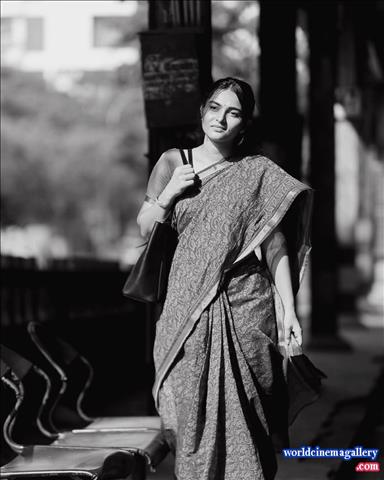 Kayadu Lohar Dragon acress saree stills