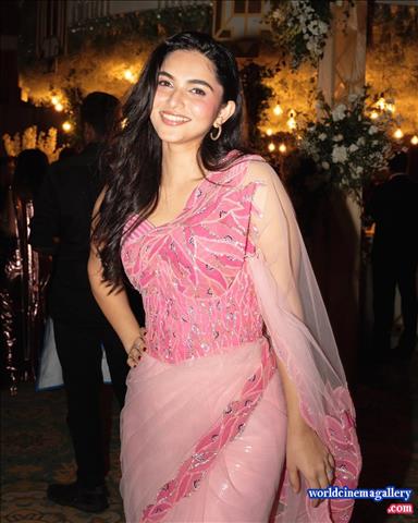 Kayadu Lohar Dragon acress saree stills