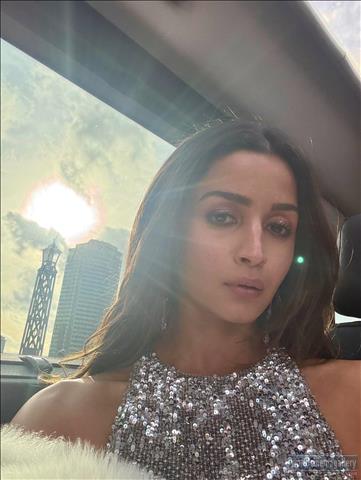 Alia Bhatt on the BAFTA Red Carpet Film Awards at the Royal Festival Hall in London - World Cinema Gallery