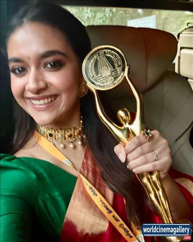 Keerthy Suresh stills from Government of TamilNadu State award - World Cinema Gallery