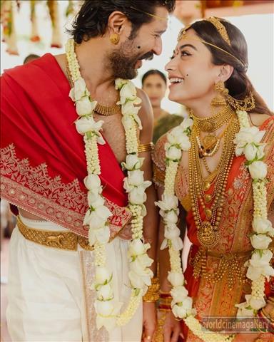 Rashmika Mandanna and Vijay Deverakonda Marriage photos - World Cinema Gallery