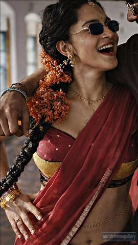 Kayadu Lohar in Pavazha Malli song Stills - World Cinema Gallery