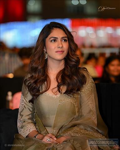 Mrunal Thakur at Rubaroo audio song launch from Dacoit  - World Cinema Gallery