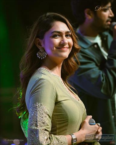 Mrunal Thakur at Rubaroo audio song launch from Dacoit  - World Cinema Gallery