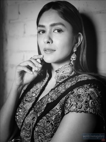 Mrunal Thakur at Vijay Deverakonda and Rashmika Mandanna reception  - World Cinema Gallery