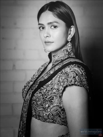 Mrunal Thakur at Vijay Deverakonda and Rashmika Mandanna reception  - World Cinema Gallery